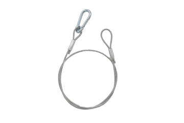 Veiligheidsstrop 3 mm 75 cm Zilver