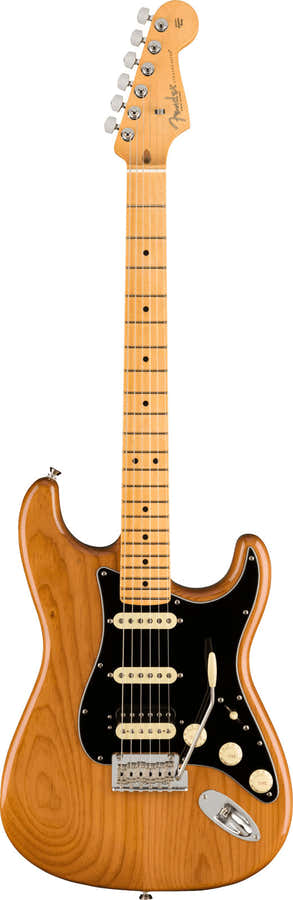 Stratocaster HSS American Professional II MN Geroosterd Dennenhout