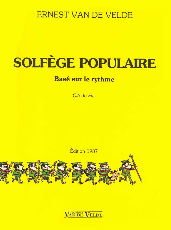 Van De Velde Ernest - Solfege Populaire - Bas-sleutel