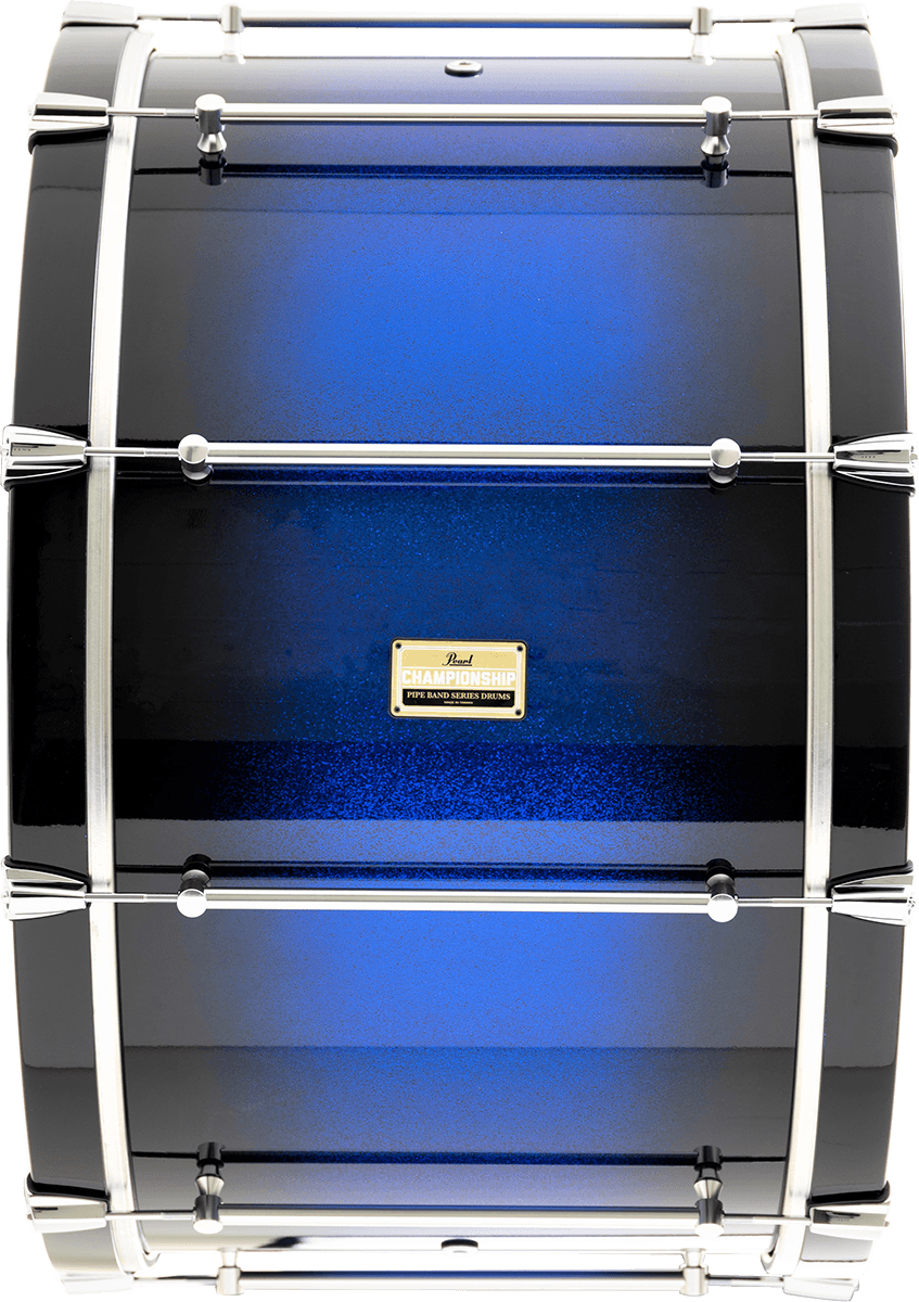 Pearl Pipe Band 28X14 Ultrablauwe overgang