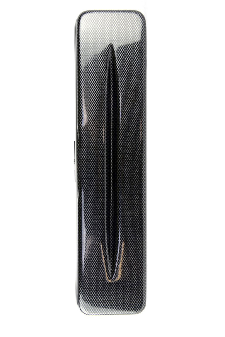 Hightech-fluitkoffer - Zwart Carbon