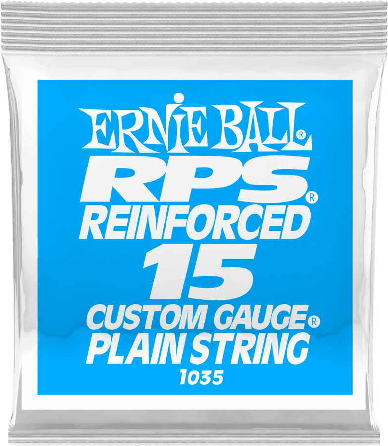 .015 RPS REINFORCED PLAIN ELECTRIC GUITAR STRINGS