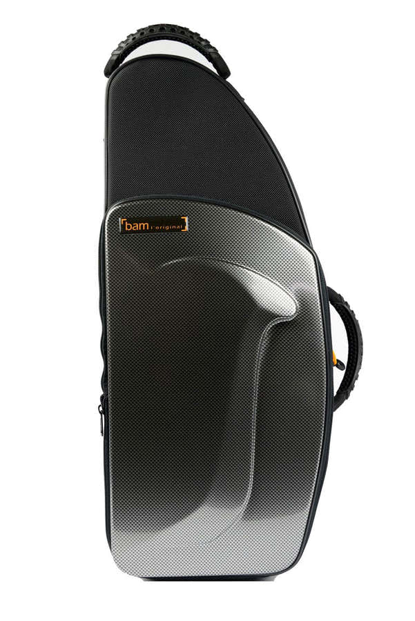 Altsaxofoonkoffer New Trekking - Zilver Carbon