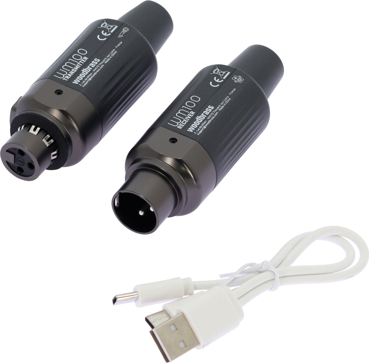 WM100 UHF Draadloos Systeem Plug-in Voor Dynamische Microfoon
