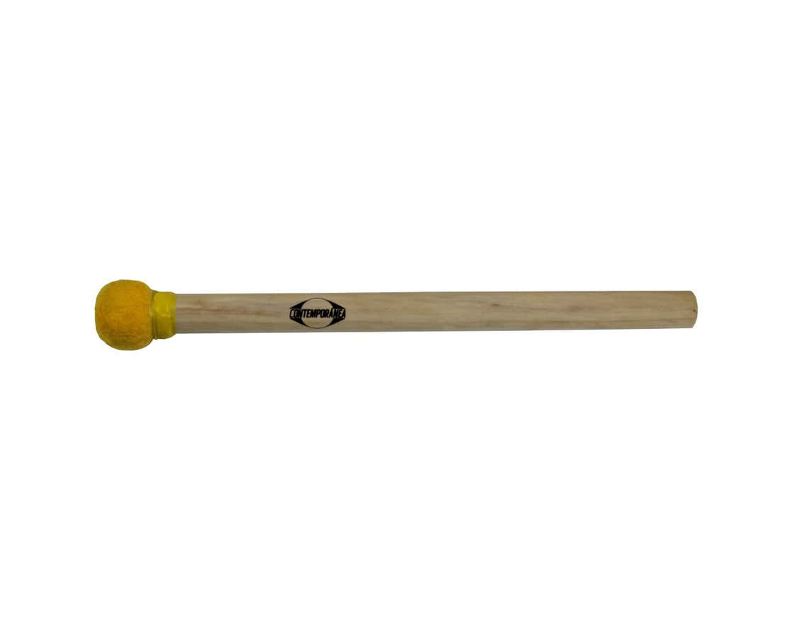 C-BS08y Surdo-Mallet Geel Hout Kleine Kop 35Cm