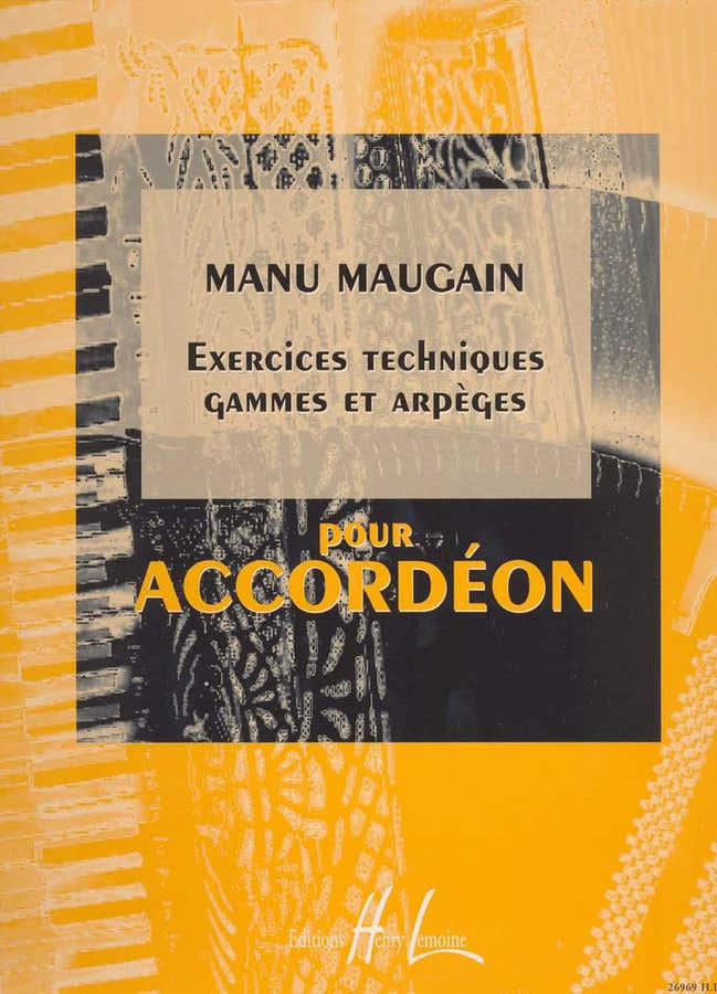 Maugain - Exercices Techniques Gammes - Accordéon