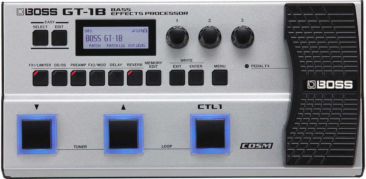 GT-1B BASS GUITAR MULTI-EFFECTS PROCESSOR