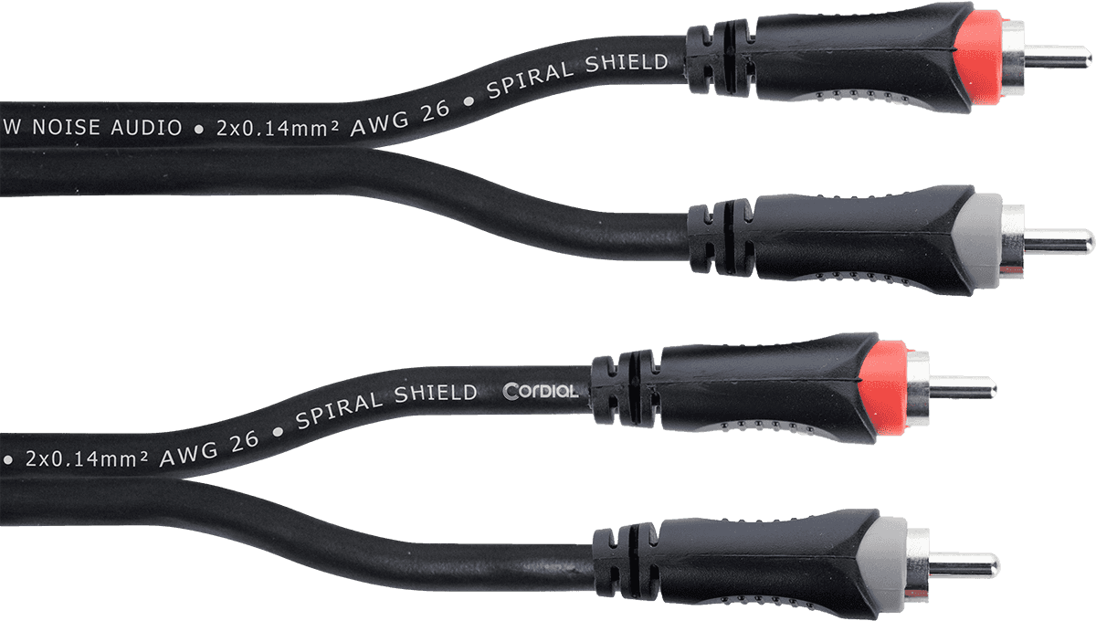 Dubbele Audiokabel RCA / RCA 1,5 M