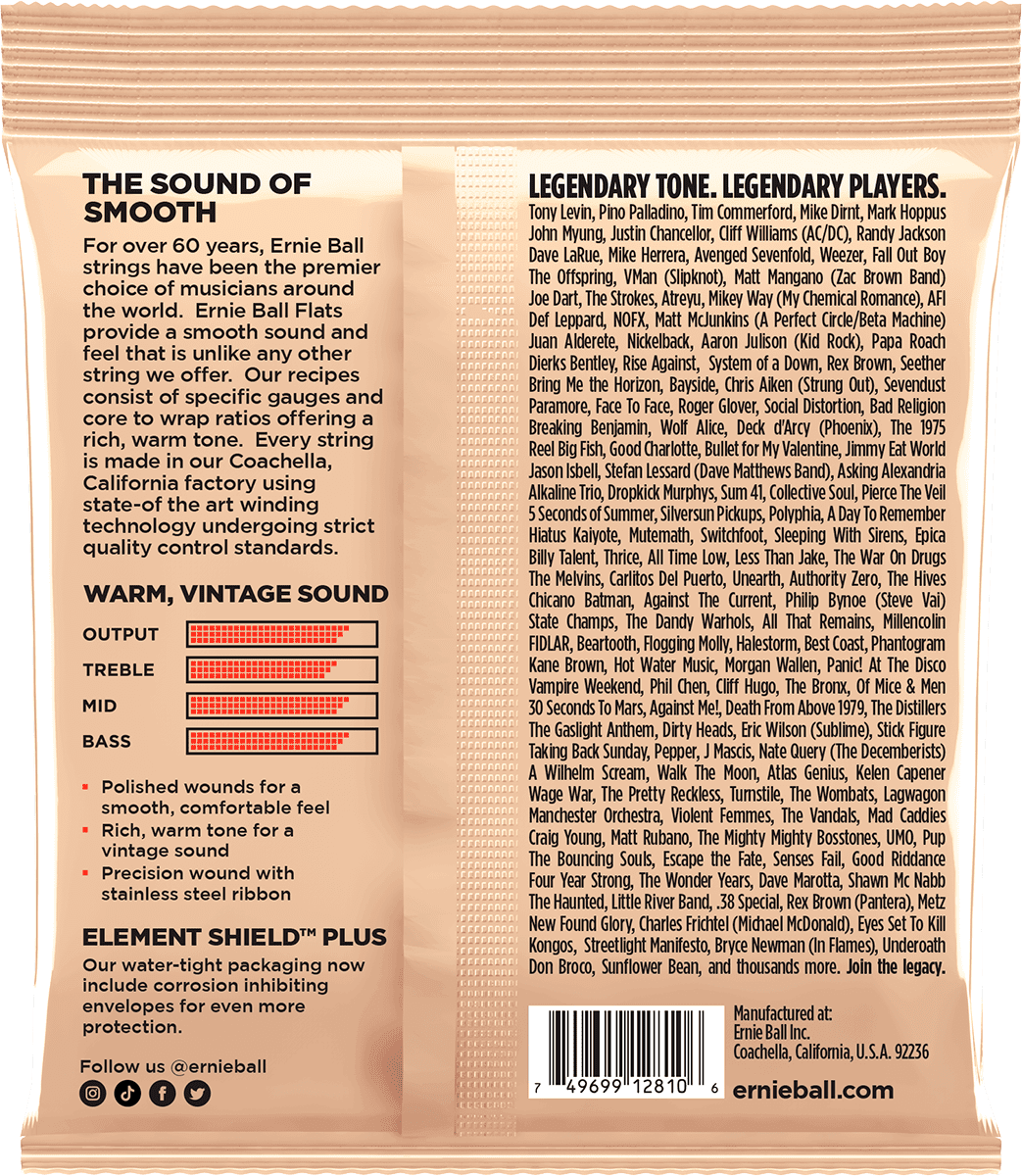 ELECTRIC BASS STRINGS 45-130 2810