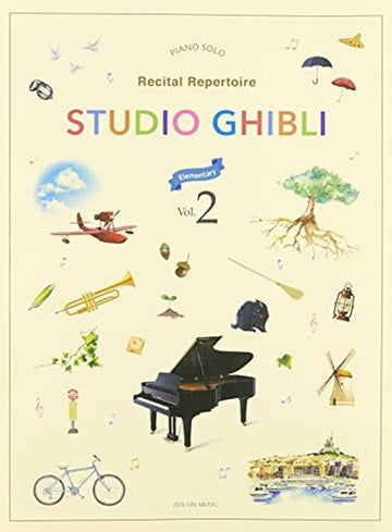 Studio Ghibli Récital Répertoire Elementair Vol.2 Piano