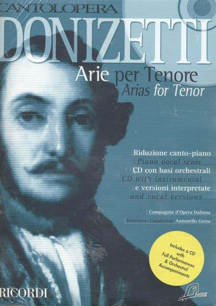 DONIZETTI G. - CANTOLOPERA: ARIE PER TENORE + CD