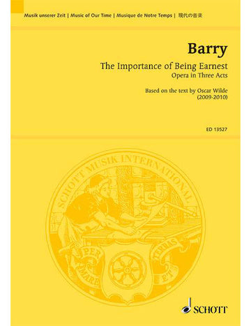 Barry - The Importance Of Being Earnest