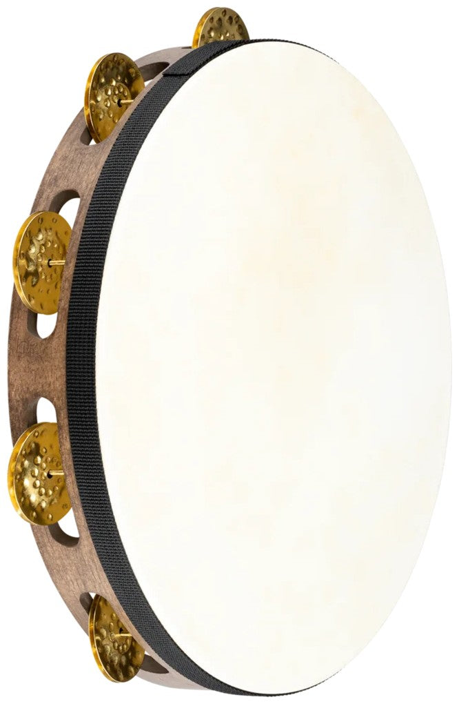VINTAGE GOAT SKIN WOOD TAMBOURINES