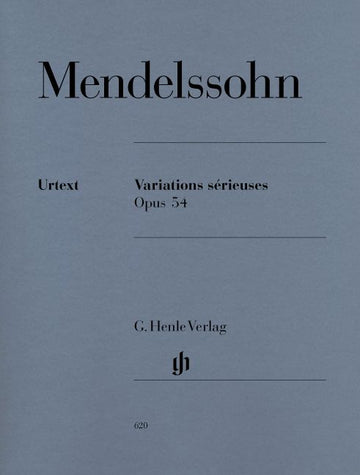Mendelssohn B F. - Variations Serieuses Op. 54