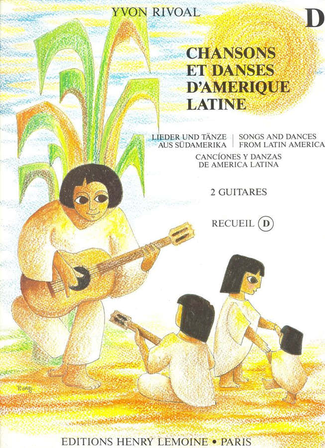Rivoal - Chansons et Danses D'amerique Latine Vol.d - 2 Guitares