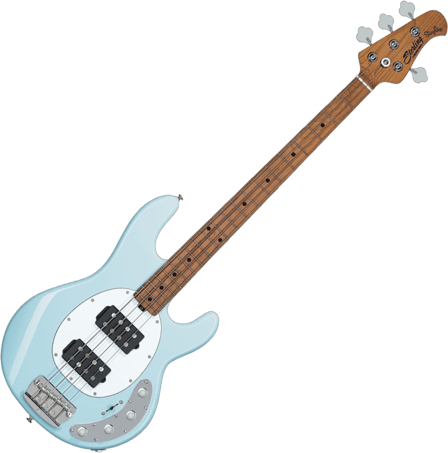 Electric Bass Stingray 34 Hh Daphne Blue