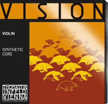 1/4 STRINGS VIOLIN VISION SYNTHETIC CORE E ACIER/ALU ROUNDWOUND VI011/4