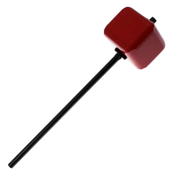 Danmar 208 Bassdrum-pedaalhamer J.R. Robinson Vierkant Hout Steel Zwart