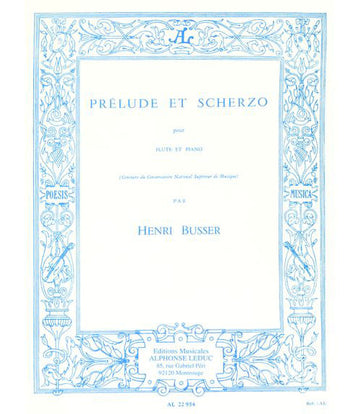 Busser Henri - Prelude et Scherzo