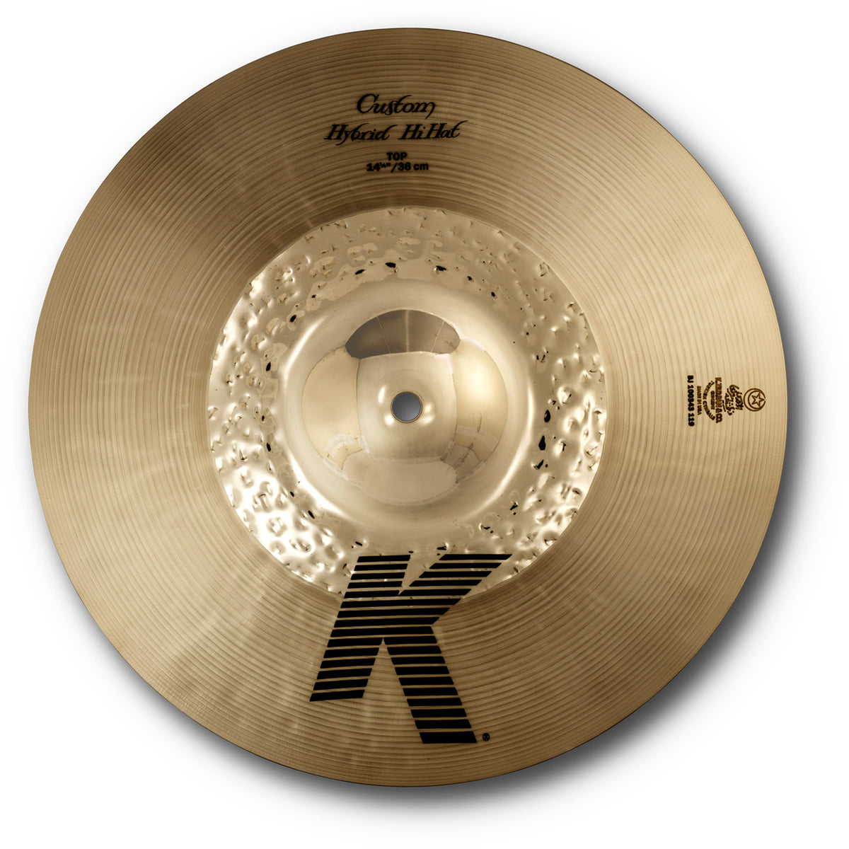 K1224 - K-custom 14.25" Hybrid Hi-Hat-bekkens