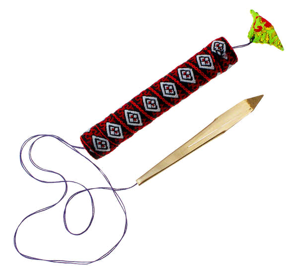BRASS MINI H'MONG DANMOI JEW'S HARP - VIETNAM