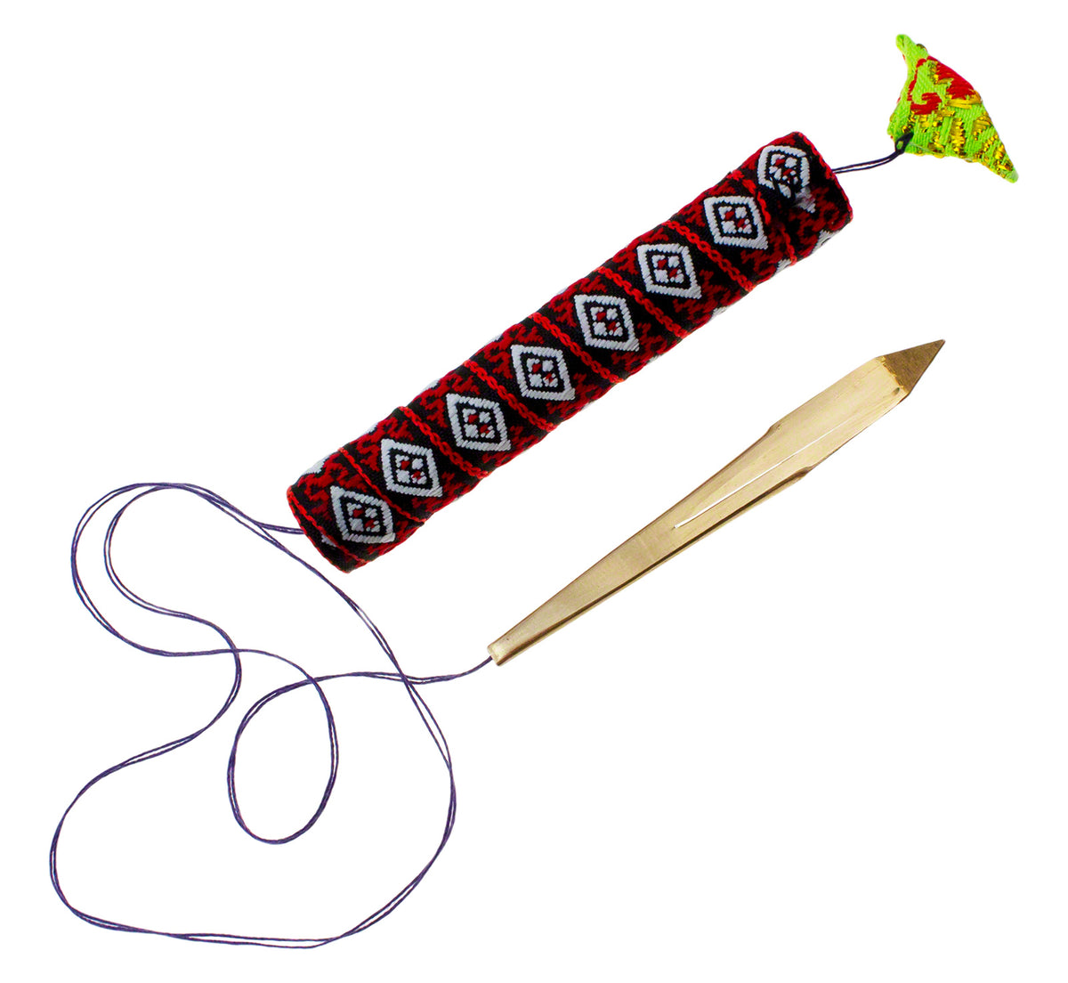 Roots Percussion BRASS MINI H'MONG DANMOI JEW'S HARP - VIETNAM