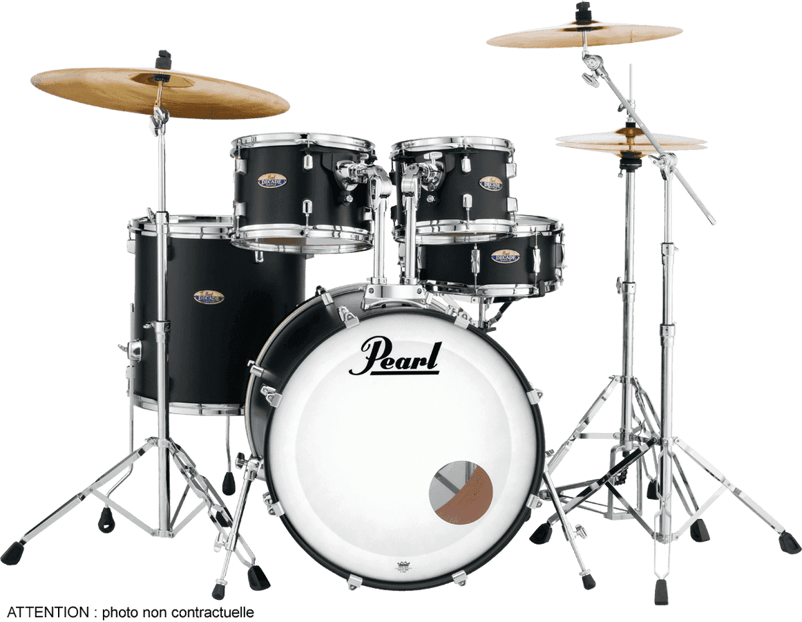 Decade Maple Stage 22 Satijnzwart leigrijs