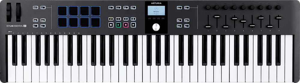 Arturia Keylab Essential 61 MK3 Zwart