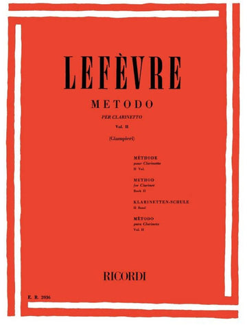Klarinetmethode - Deel II