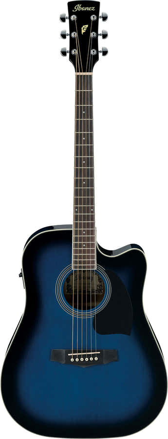 PF15ECE-TBS Transparante blauwe Sunburst Performance