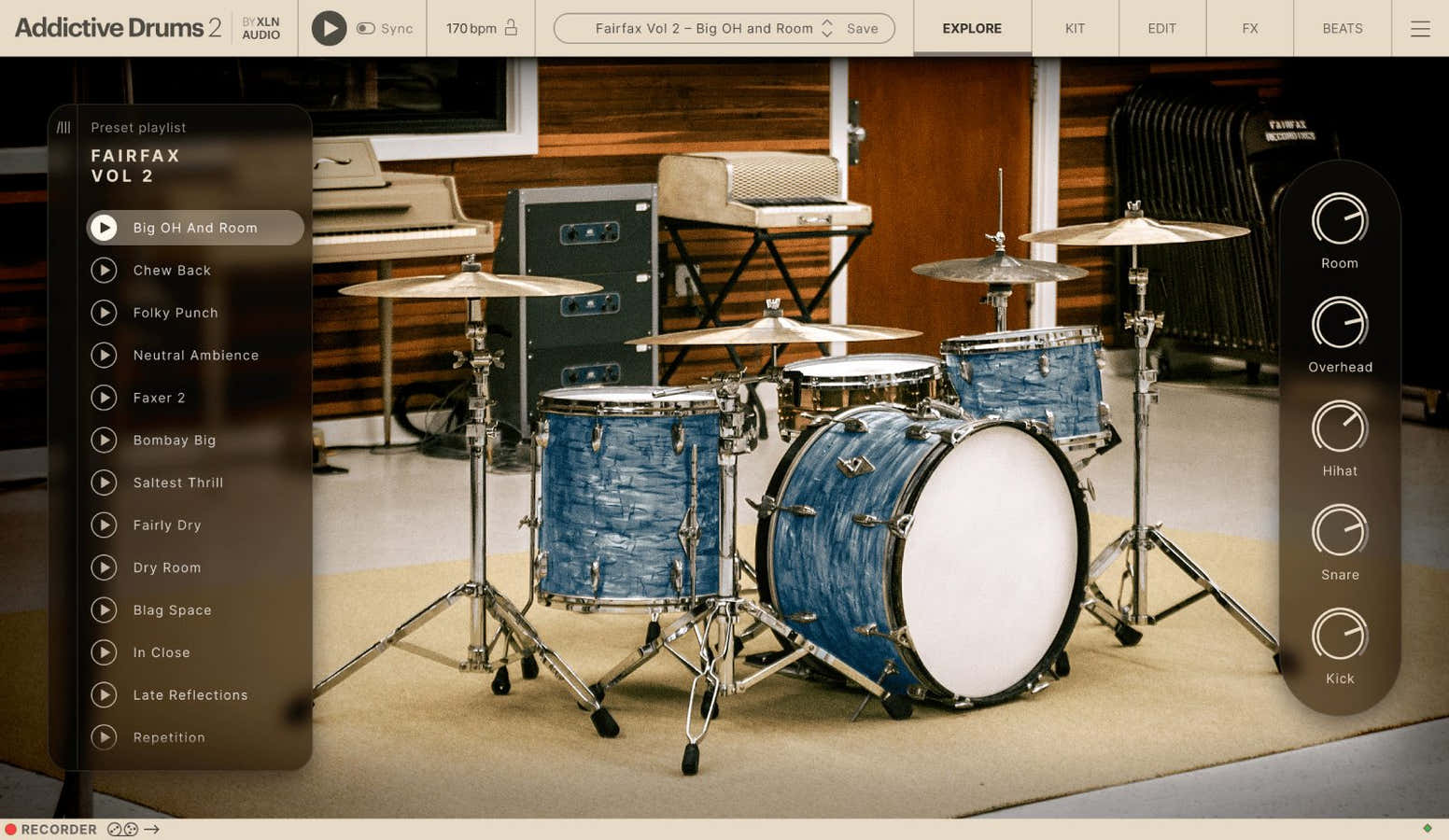 Addictive Drums 2 Fairfax Vol. 2 ADpak