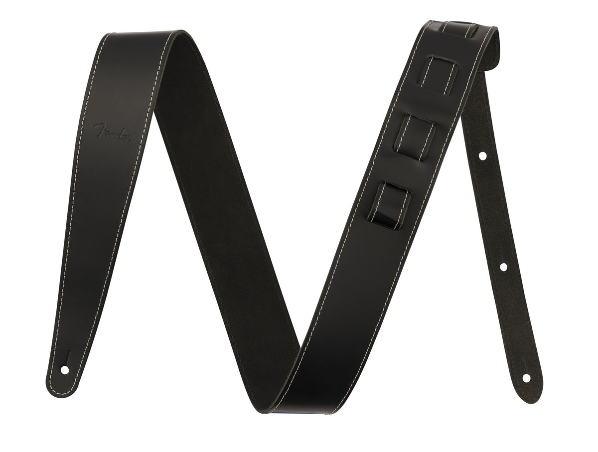 2" Essentials leren band zwart