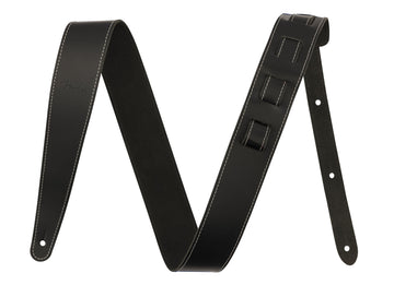 2" Essentials leren band zwart