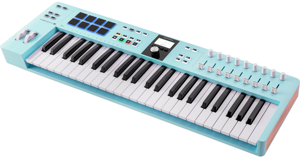 Keylab Essential 49 MK3 Aquamarijn