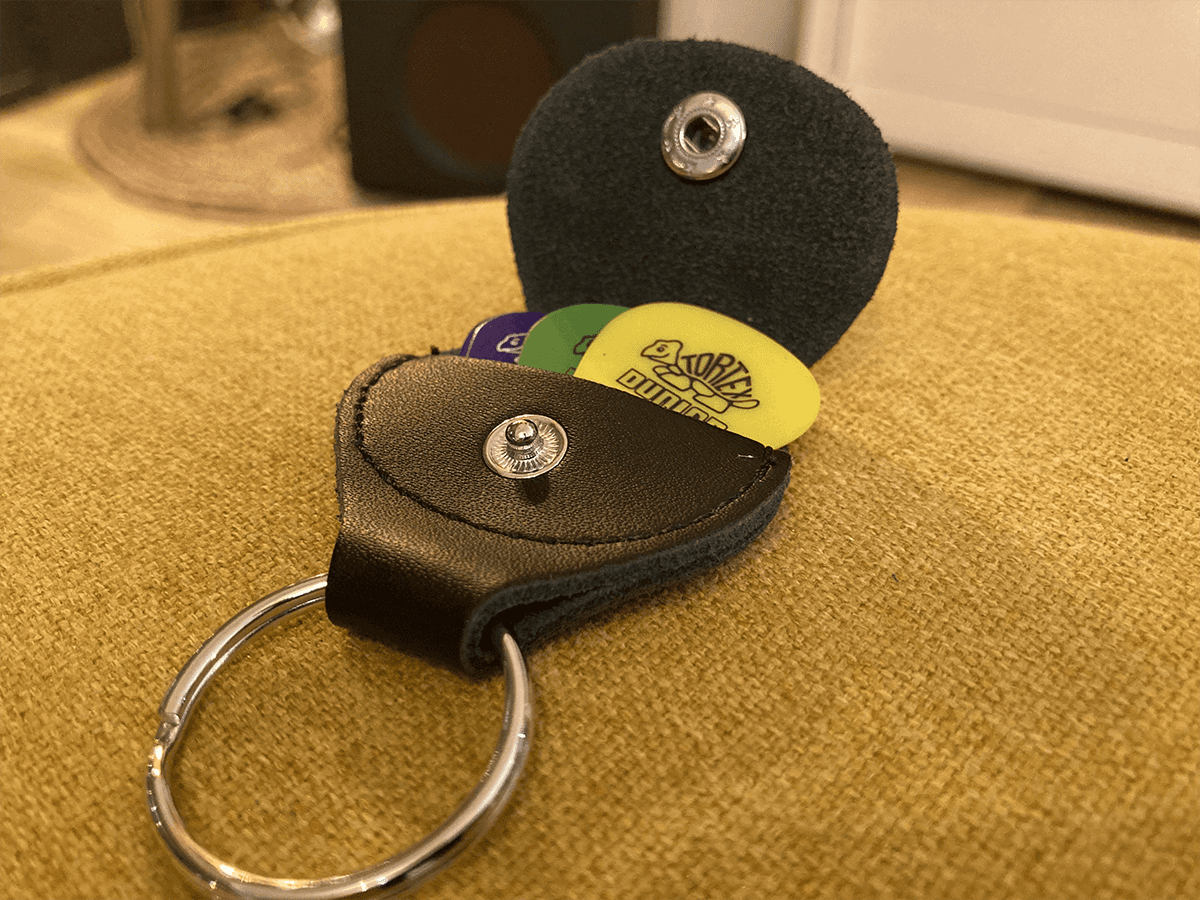 Sleutelhanger Plectrumhouder