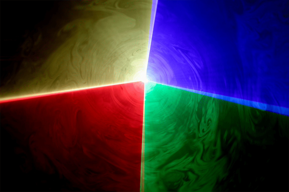 SPECTRUM 1500 RGB - POLYCHROOM LASER GROEN ROOD BLAUW