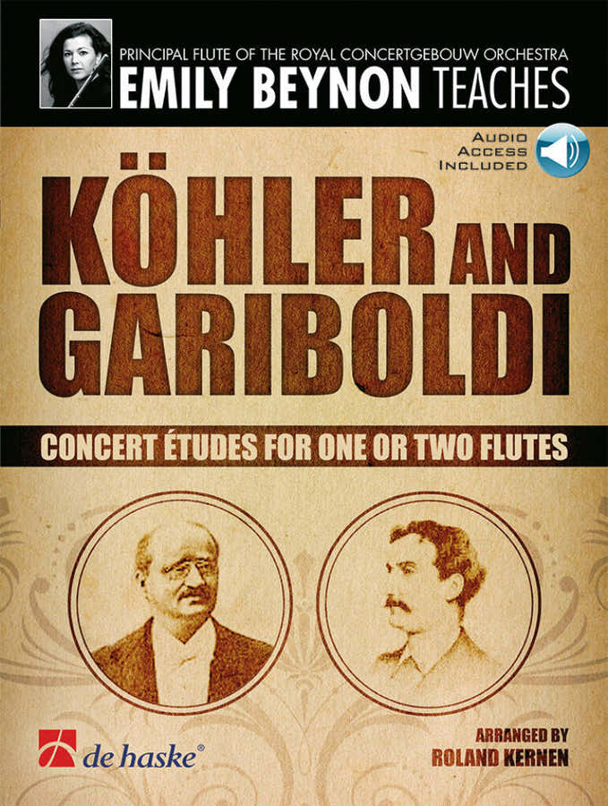 Concert Études For One Or Two Flutes - Kohler, Gariboldi