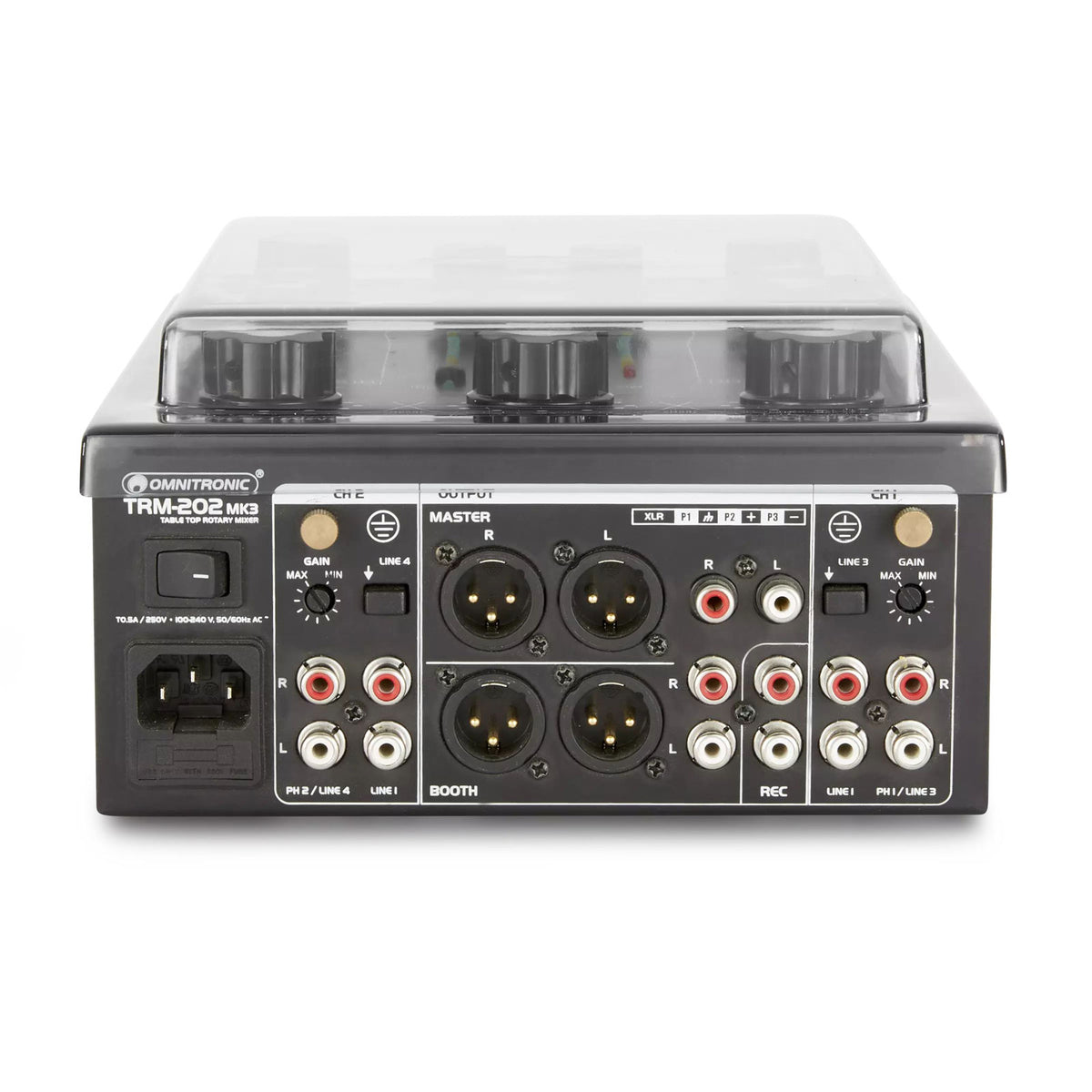 Hoes voor Omnitronic TRM-202