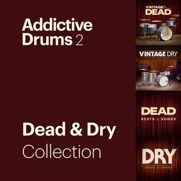 Addictive Drums 2 Dead & Dry-collectie
