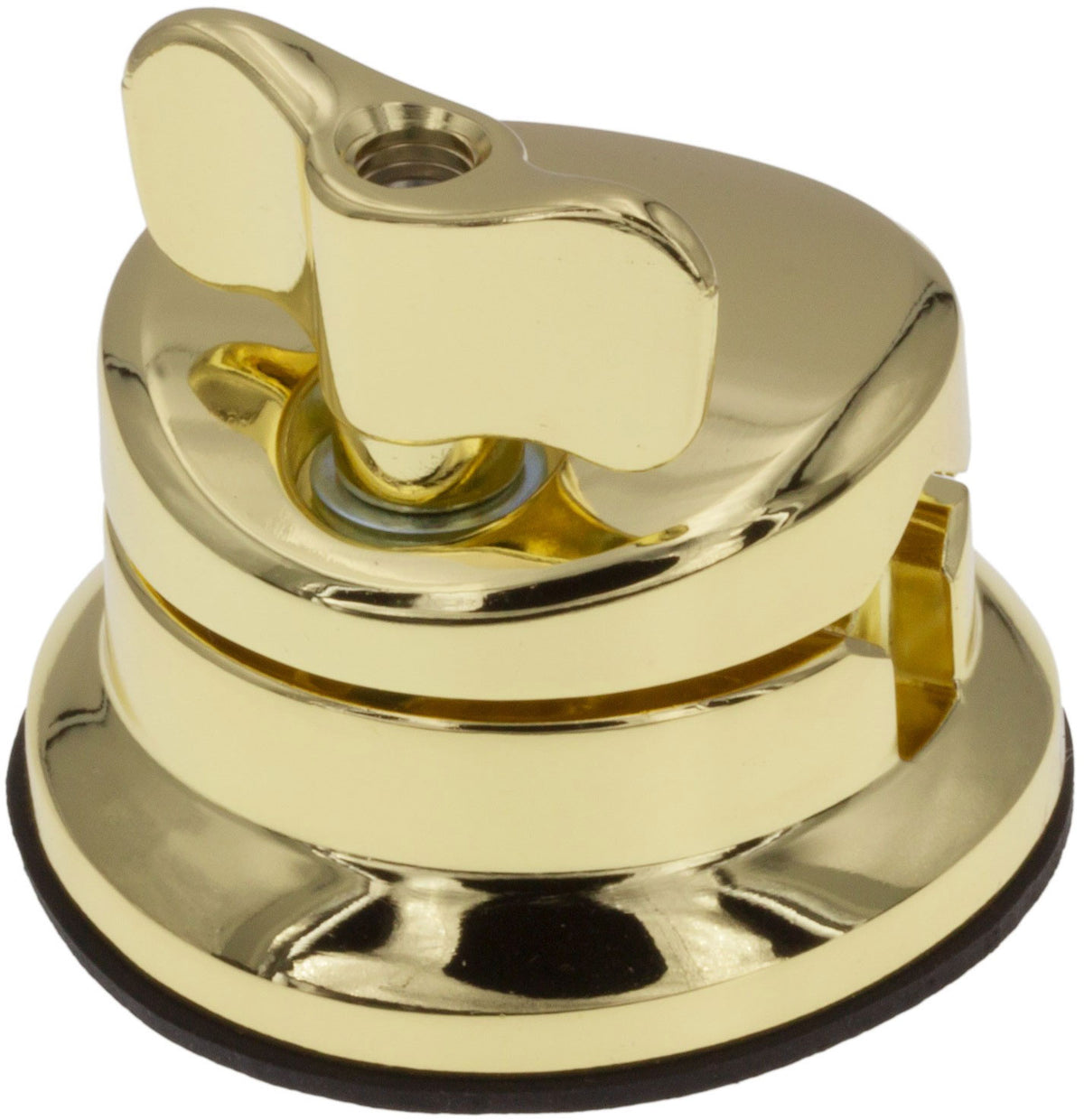 TB5BR - Ronde Deluxe Tom / Floortomhouder 50mm - Messing (x1)