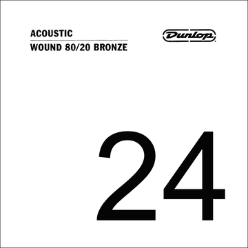 ACOUSTIC STRING 80/20 BRONZE .024 THREADED