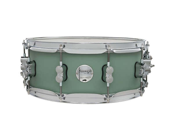 SNARE DRUM CONCEPT MAPLE FINISH PLY 14 X 5,5" SATIN SEAFOAM PDCM5514SSSP