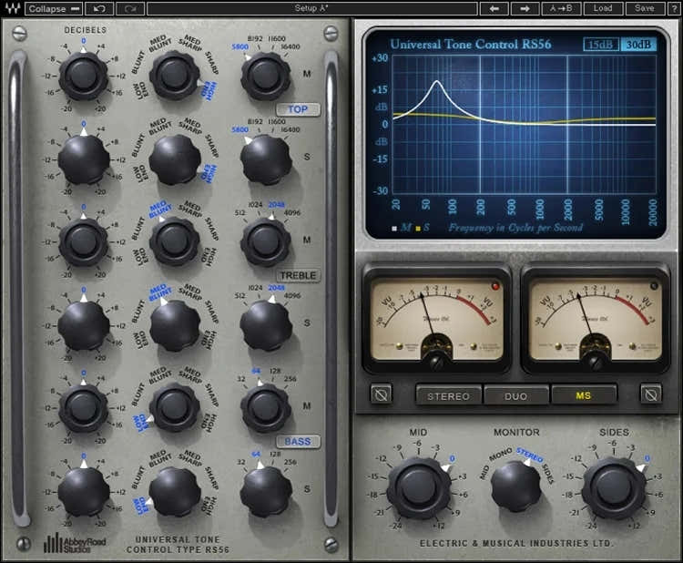 Abbey Road RS56 passieve EQ