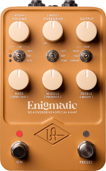 UAFX Enigmatic 82 Overdrive Special Versterker