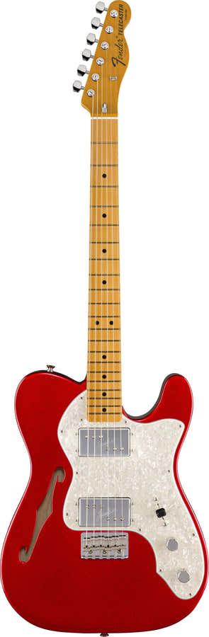 Telecaster American Vintage II 1972 Thinline MN Candy Apple Red