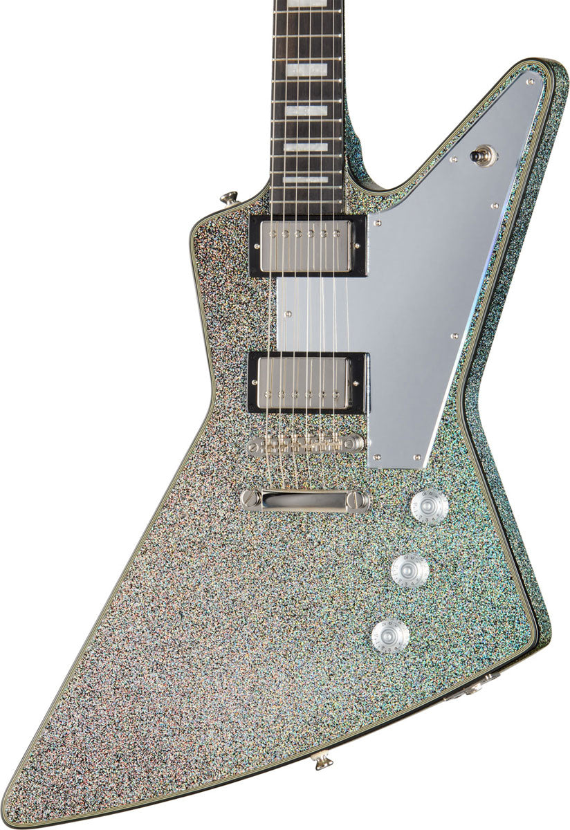 Explorer Custom Signature Lzzy Hale Zwarte Diamant Holografische Glans IBG