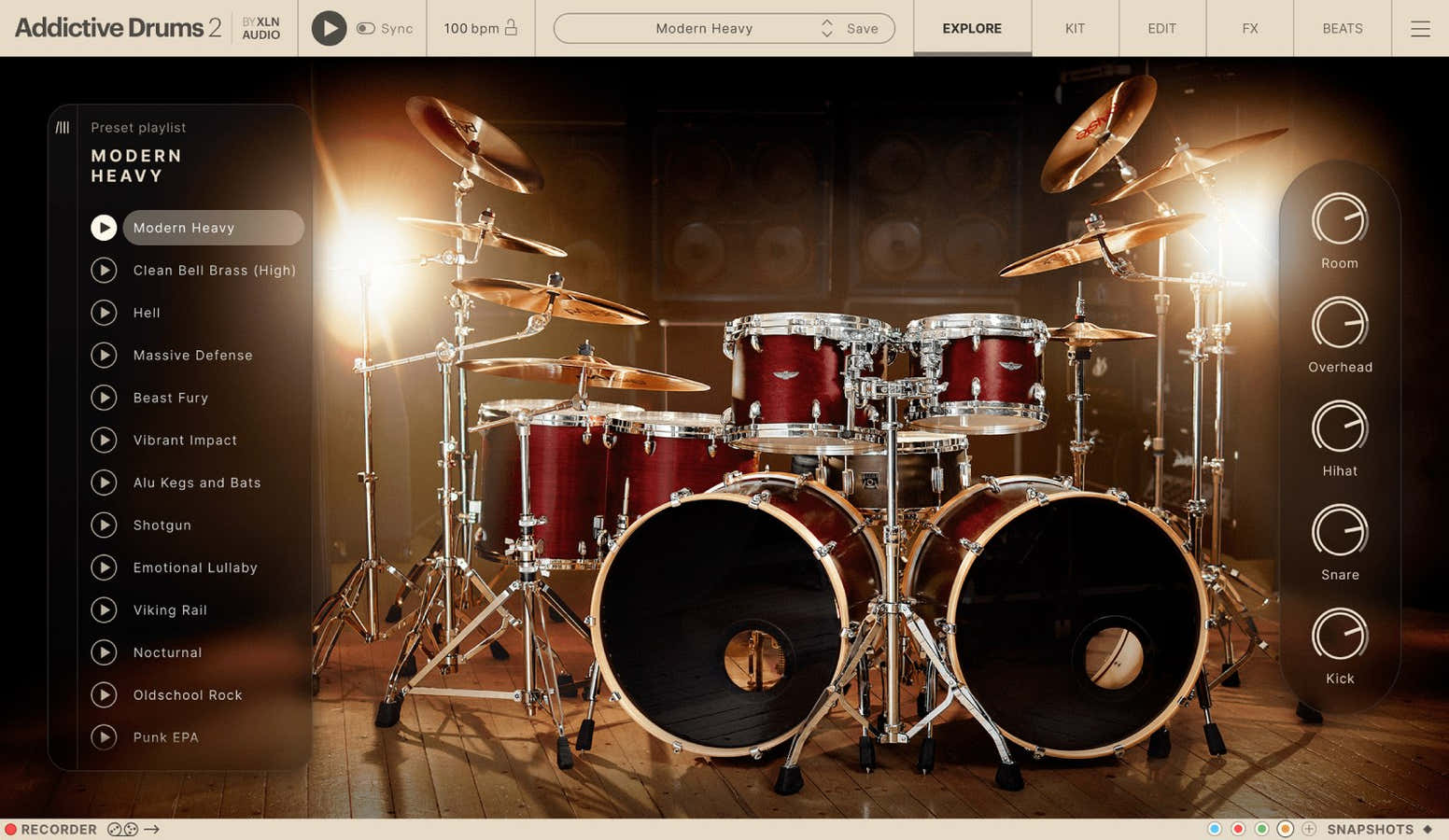Addictive Drums 2 Modern Heavy ADpak