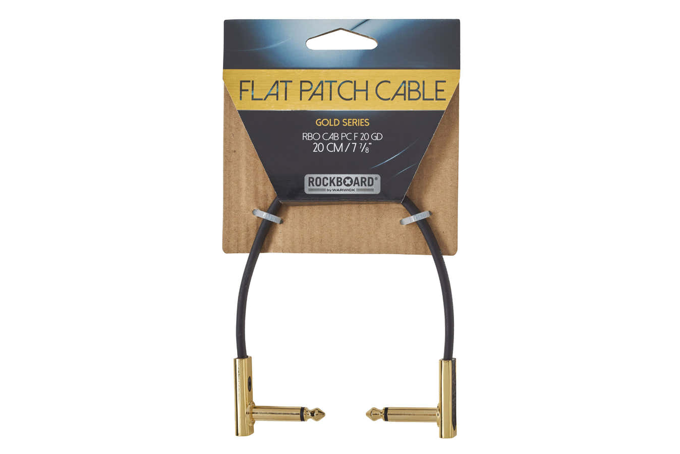 Platte patchkabel uit de Gold-serie CAB-pc-F-20-gd
