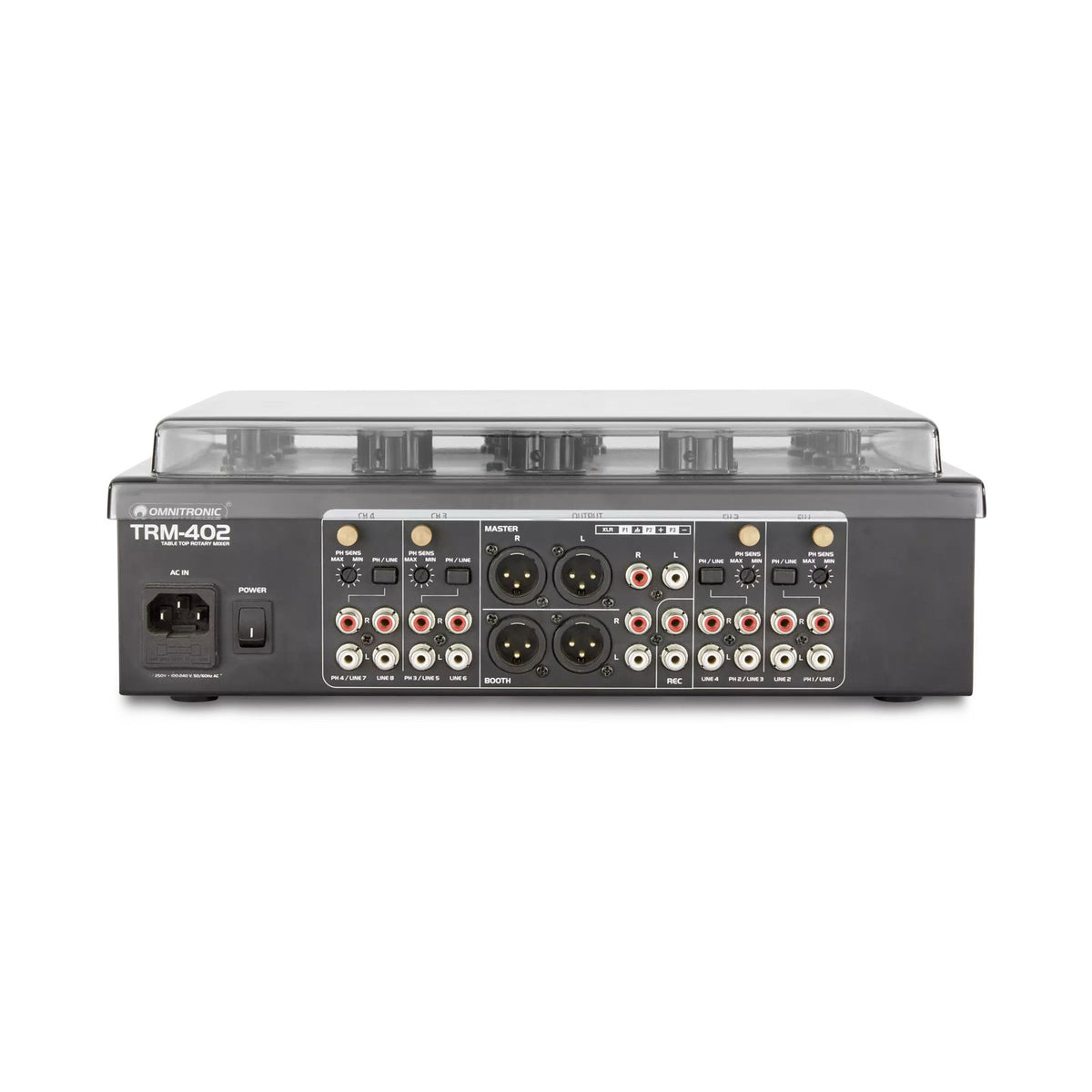 Hoes voor Omnitronic TRM-402