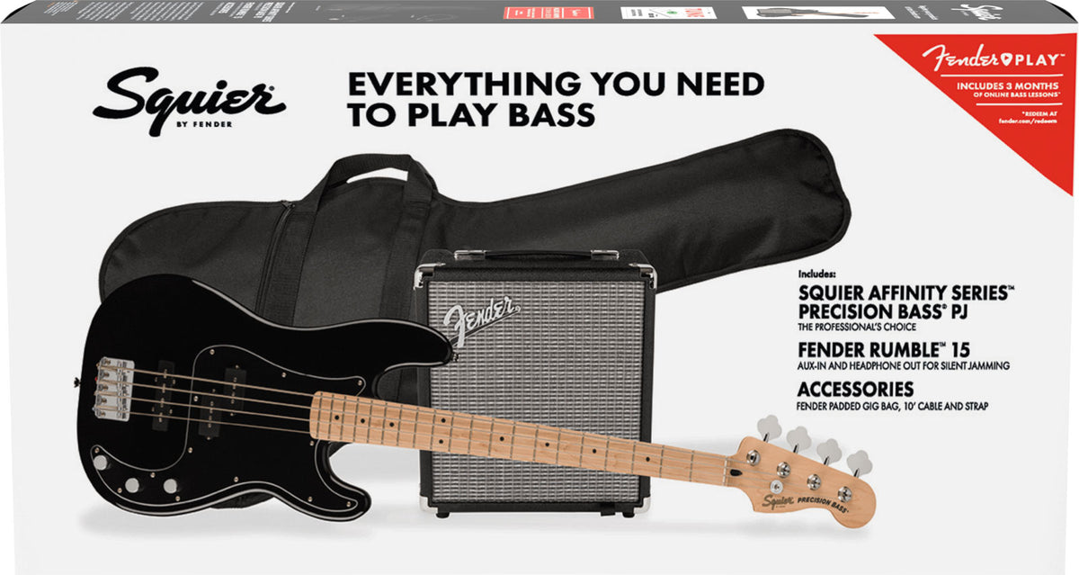 Precision Bass Affinity MN PJ Pakket Zwart